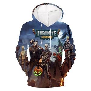 Fortnite Halloween Unisex Hoodie Skull Trooper